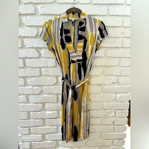 Unique Trina Turk mod silk dress size 0